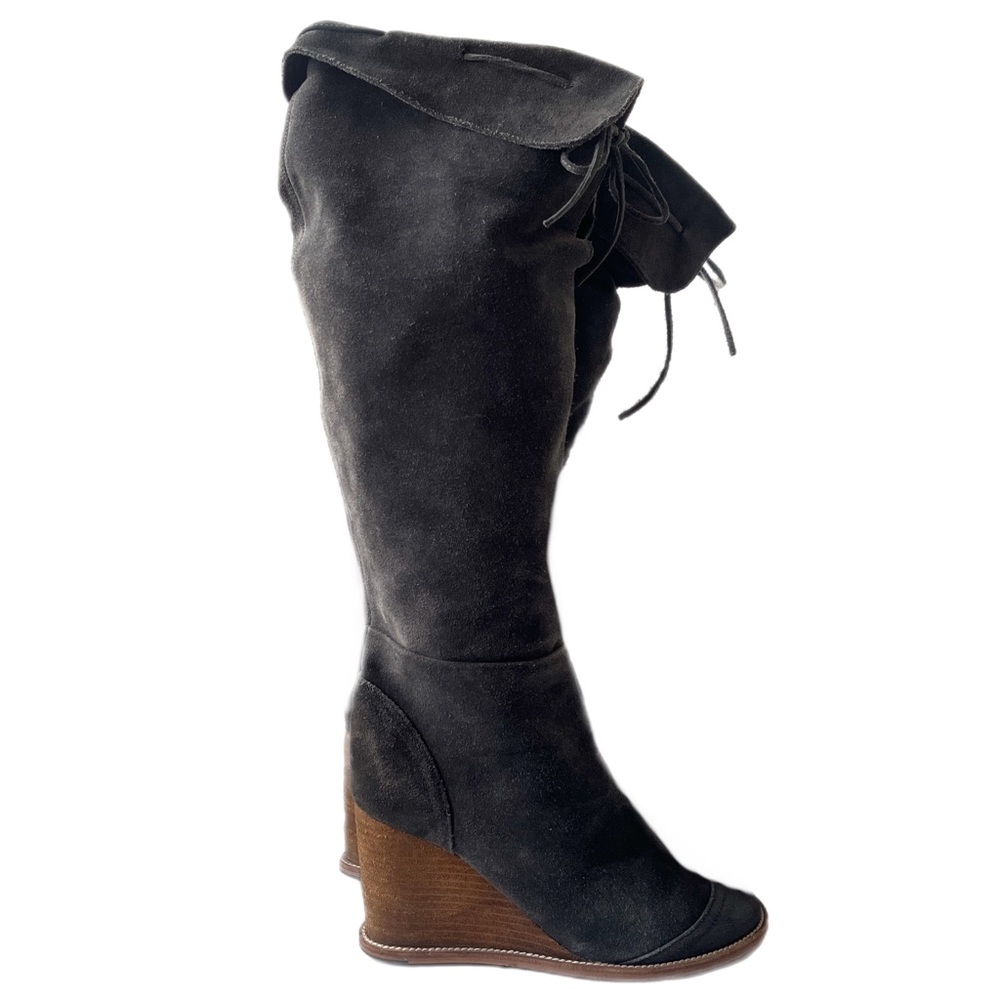 SEE BY CHLOE | Suede Wedge Boots | Sz 38.5 (8.5 US)